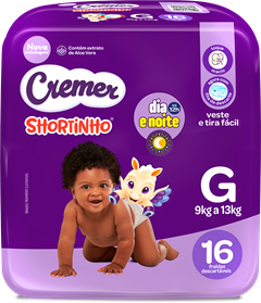 Fralda Cremer Pants Jumbinho G 16un