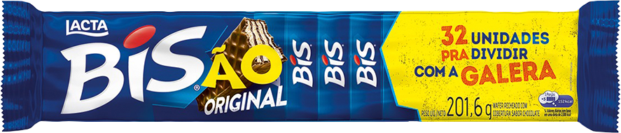 Chocolate Lacta Bis Bisao Ao Leite 201,6g