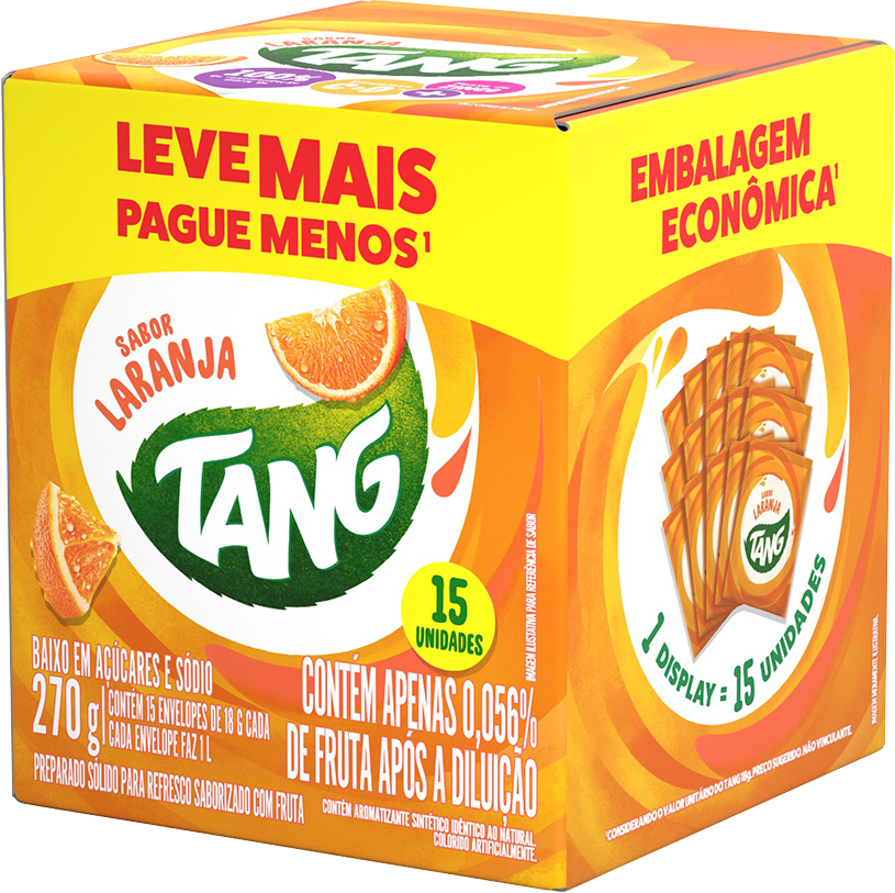 Refresco Tang Laranja 18g Lv+ Pg-