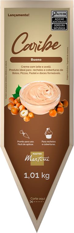 Recheio Caribe Confeiteiro Forneavel Bueno 1,01kg