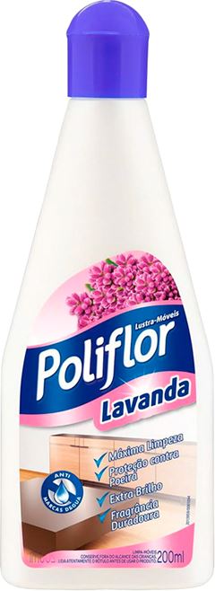 Lustra Moveis Poliflor Lavanda 200ml