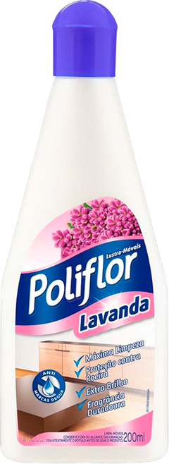 Lustra Moveis Poliflor Lavanda 200ml