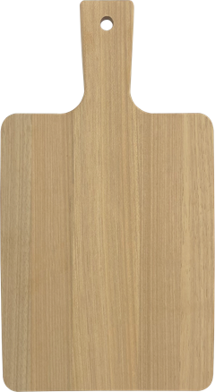 Tabua Madeira Tramontina Com Cabo Retangular 34x19cm