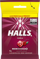 Drops Halls Cereja Pacote 84g 3x1