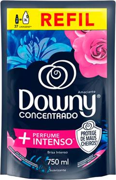 Amaciante Concentrado Downy Brisa + Intenso Refil 750ml