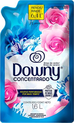Amaciante Concentrado Downy Brisa De Verao Sachet 1,6l