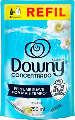 Amaciante Concentrado Downy Brisa Suave Refil 750ml