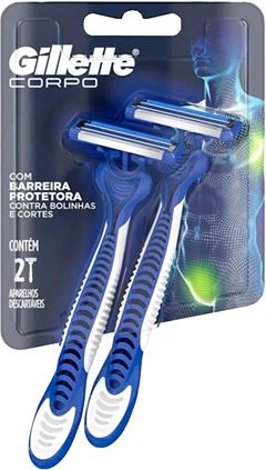 Aparelho Gillette Corpo 2un