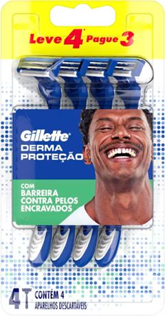 Aparelho Gillette Derma Protecao Lv4 Pg3