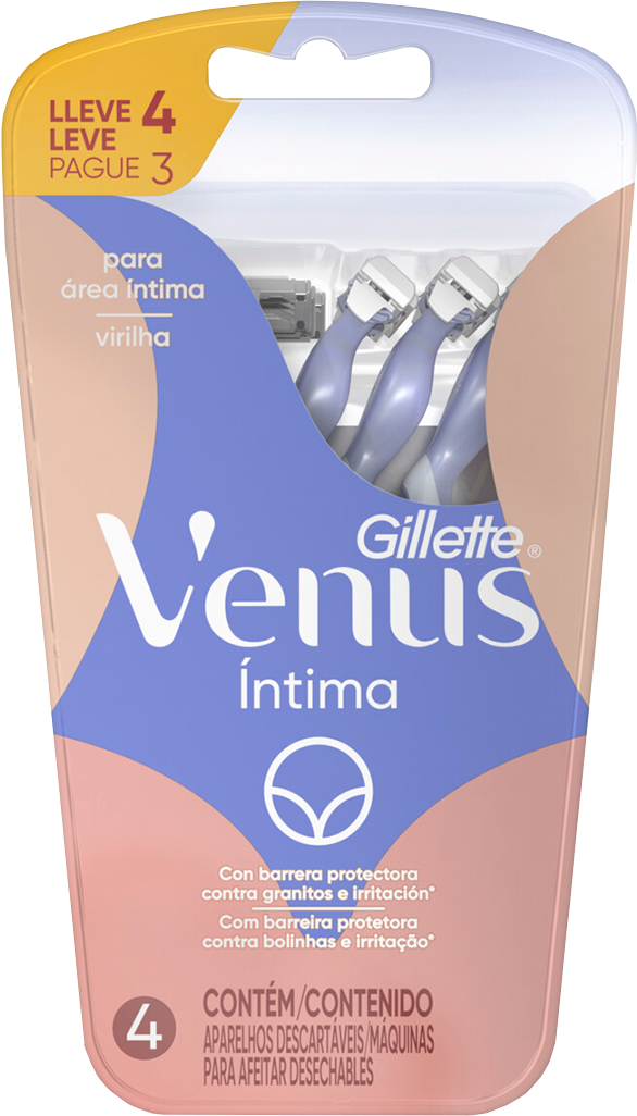 Aparelho Gillette Venus Area Intima Lv4 Pg3