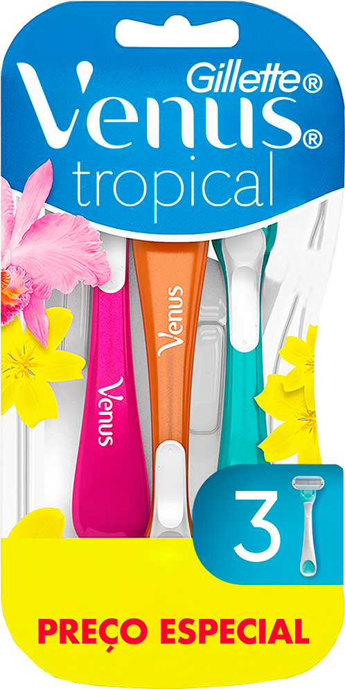 Aparelho Gillette Venus 3 Tropical Lv3 Pg2