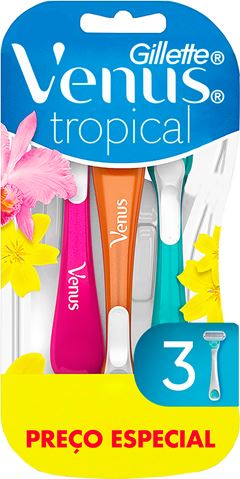Aparelho Gillette Venus 3 Tropical Lv3 Pg2
