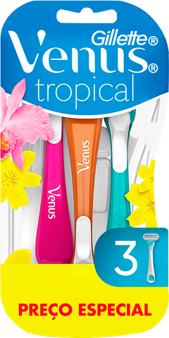 Aparelho Gillette Venus 3 Tropical Lv3 Pg2