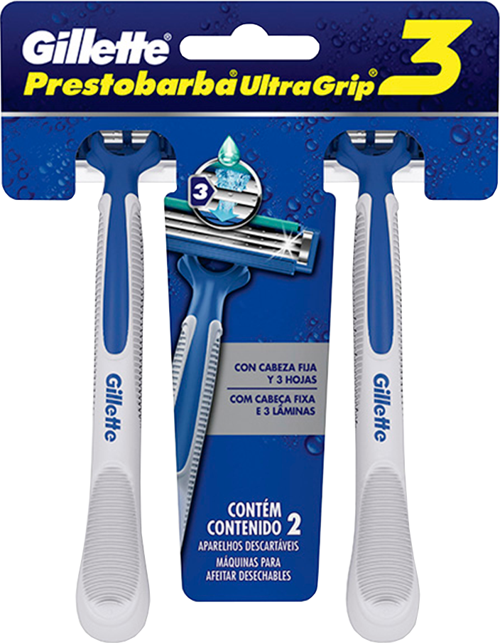 Aparelho Prestobarba 3 Champions Suave Cartela 12un