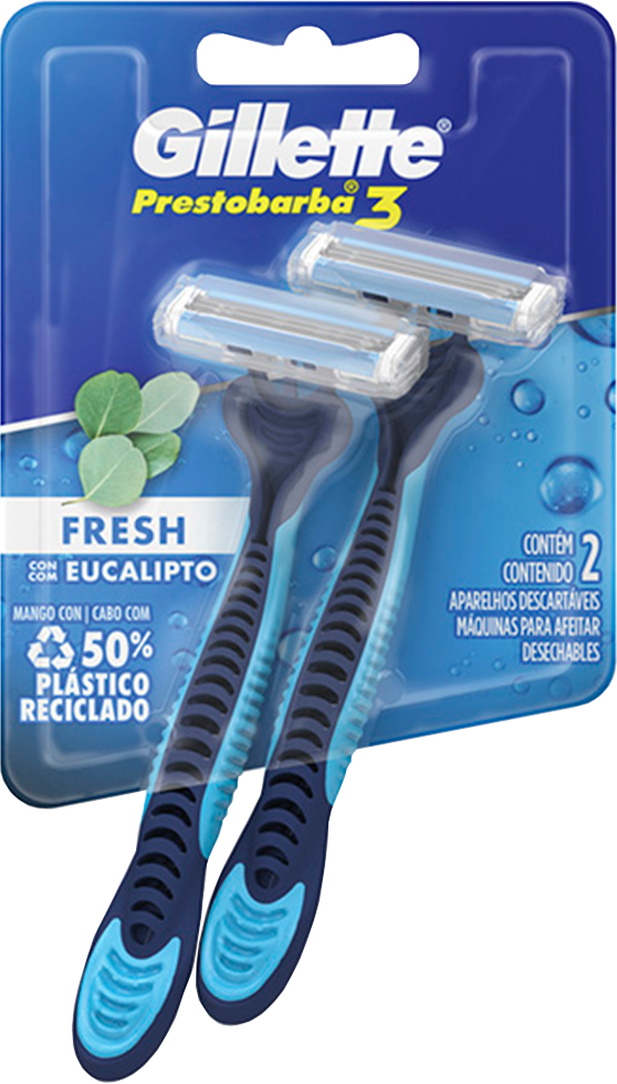 Aparelho Prestobarba 3 Ice 2un