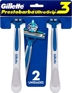 Aparelho Prestobarba 3 Ultragrip Cabo Fixo 2un