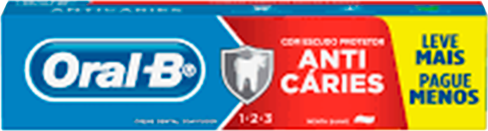 Creme Dental Oral B 123 Menta 150g