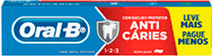 Creme Dental Oral B 123 Menta 150g