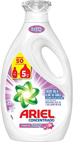 Sabao Liquido Ariel Concentrado Toque Downy 2l