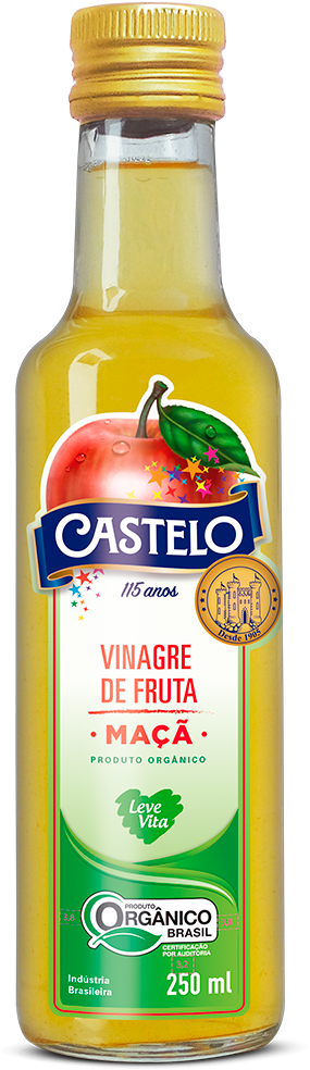 Vinagre De Maca Castelo Organico 250ml