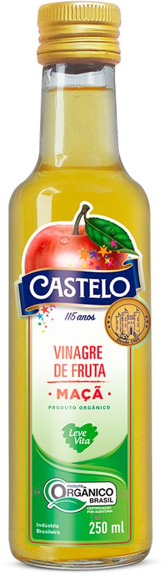 Vinagre De Maca Castelo Organico 250ml