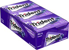 Chicle Trident Blueberry 302,4g 14x1