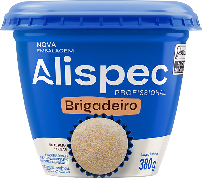Doce Alispec Brigadeiro Leitinho 380g