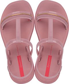 Sandalia Ipanema Glow Papete Fem Infantil Rosa/Dourado