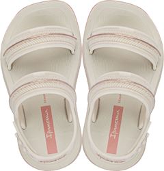 Sandalia Ipanema Glow Papete Fem Baby Off White/Rosa