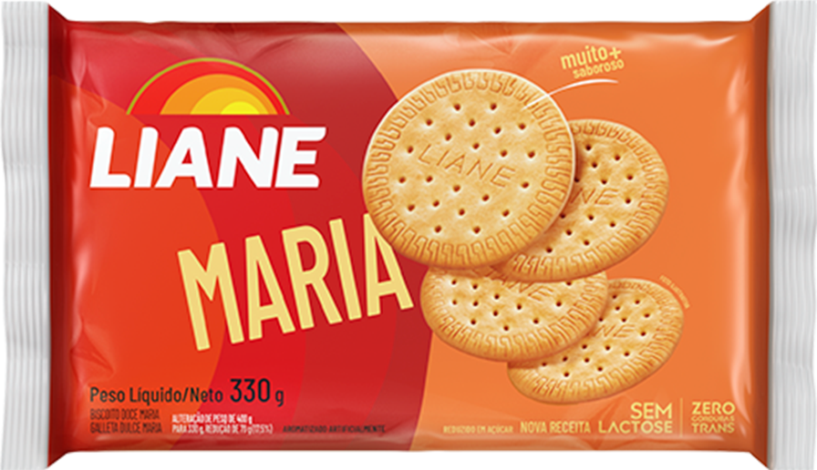 Biscoito Liane Maria Sem Lactose 330g