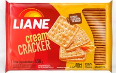 Biscoito Liane Cream Cracker Sem Lactose 330g