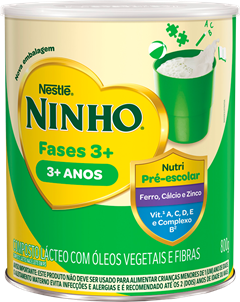 Leite Em Po Ninho Fases 3+ 800g