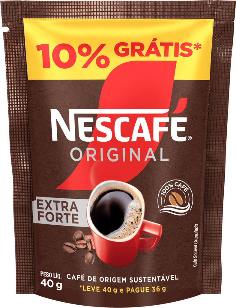 Nescafe Original Sachet 40g 10% Desconto