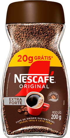 Nescafe Original Vidro 200g 20% Gratis