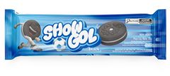 Biscoito Show Gol Recheado Black Baunilha 76g