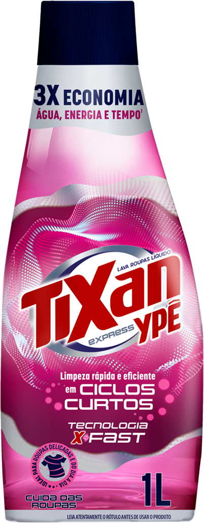 Sabao Liquido Tixan Ype Cuida Das Roupas 1l