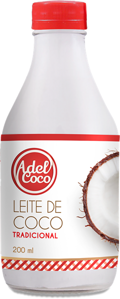 Leite De Coco Adel Coco Vidro 200ml