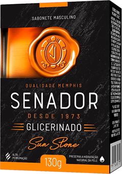 Sabonete Senador Sun Stone 130g