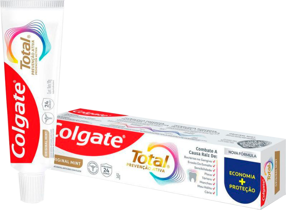 Creme Dental Colgate Total 12 Original Mint 50g