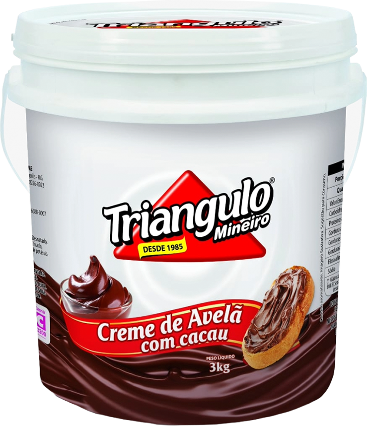 Creme De Avela Triangulo Balde 3kg