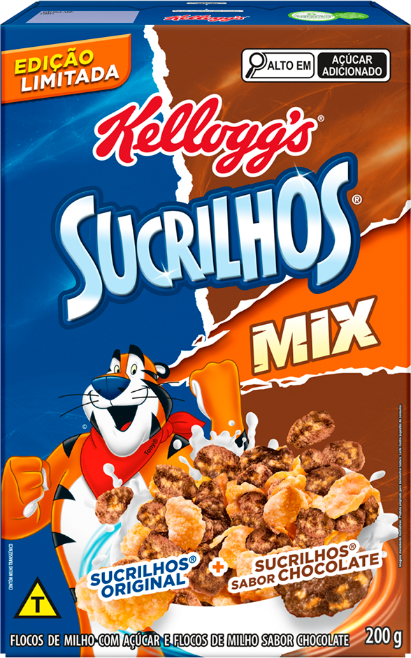 Alimento Matinal Sucrilhos Kelloggs Mix 200g