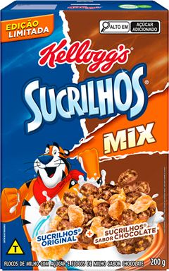 Alimento Matinal Sucrilhos Kelloggs Mix 200g
