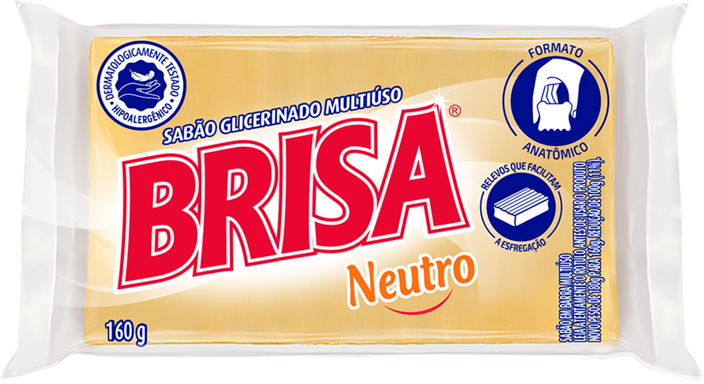 Sabao Pedaco Brisa Neutro 160g