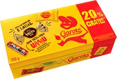 Bombom Garoto Caixa Amarela 250g 20% Desconto