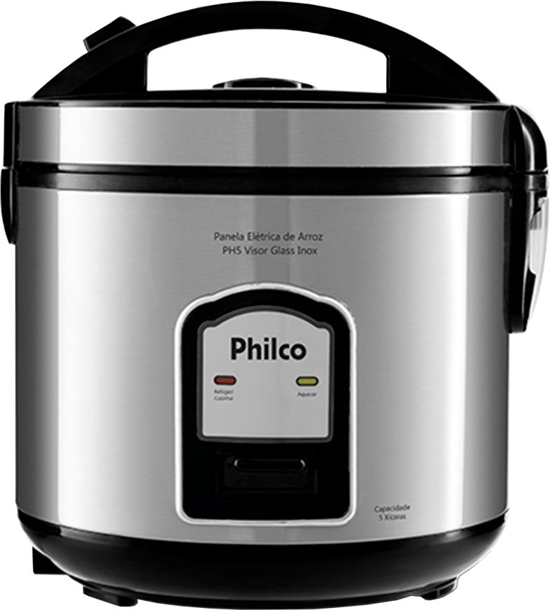 Panela Eletrica Arroz Philco 5 Copos Inox 220v