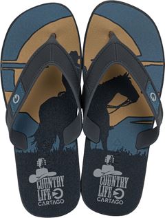 Sandalia Cartago Dakar Masc Adulto Cinza/Cinza/Bege