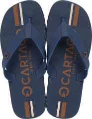 Sandalia Cartago Atlanta Masc Adulto Azul/Azul/Bege