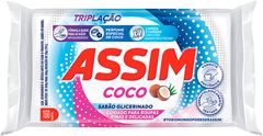 Sabao Pedaco Assim Coco Unitario 160g
