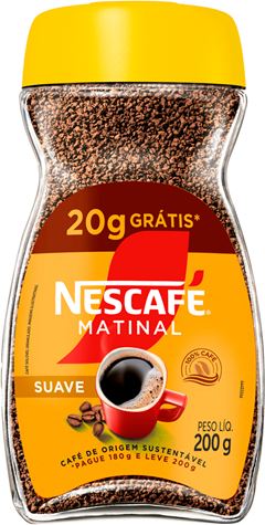 Nescafe Matinal Vidro 200g 20% Desconto