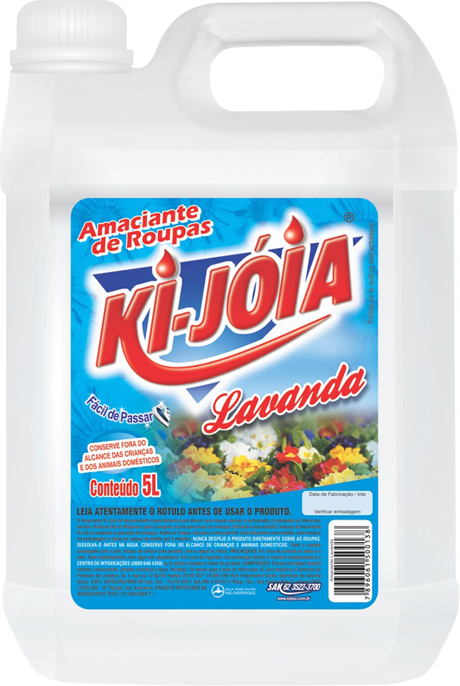 Amaciante Ki Joia Lavanda 5l